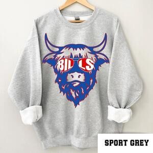 Buffalo Bills AFC East Football Graphic Crewneck Sweatshirt